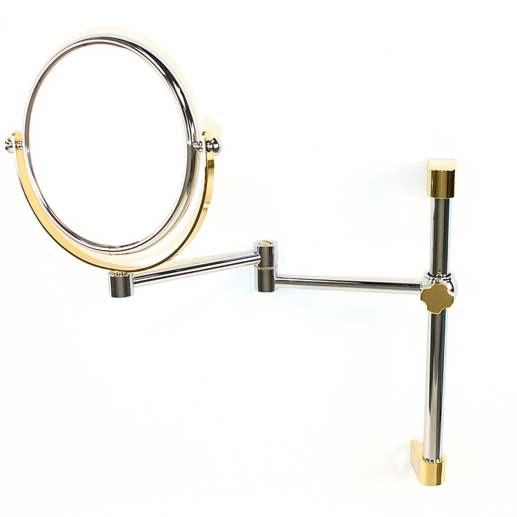Windisch 99140-CR-3x Wall Mounted Magnifying Mirror, 3x Magnification, Chrome